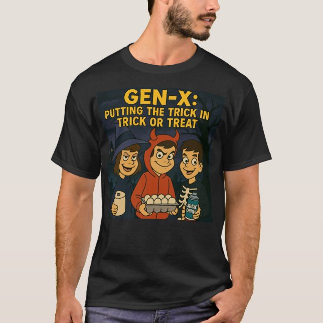 T-shirt Enfants Gen-X : Maîtres du mal (Devant)