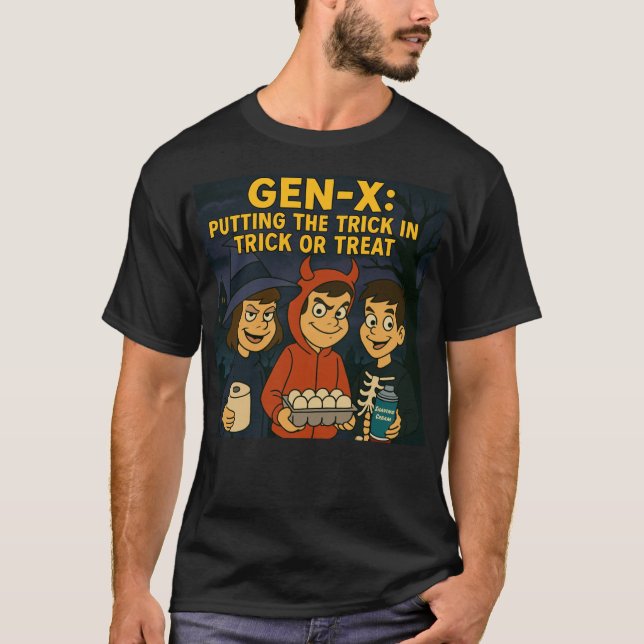 T-shirt Enfants Gen-X : Maîtres du mal (Devant)
