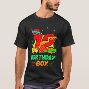 T-shirt Enfants géniaux depuis 2010 Style BD 12 ans 1