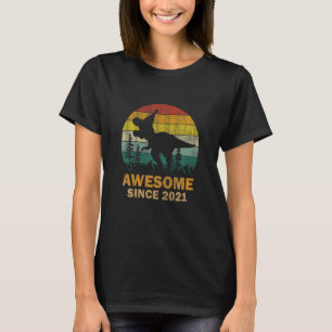 T-shirt Enfants géniaux depuis 2021 2 An Old Dinosaur 2nd 