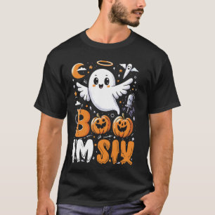 T-shirt Enfants Ghost Boo Je suis trois 6e anniversaire En