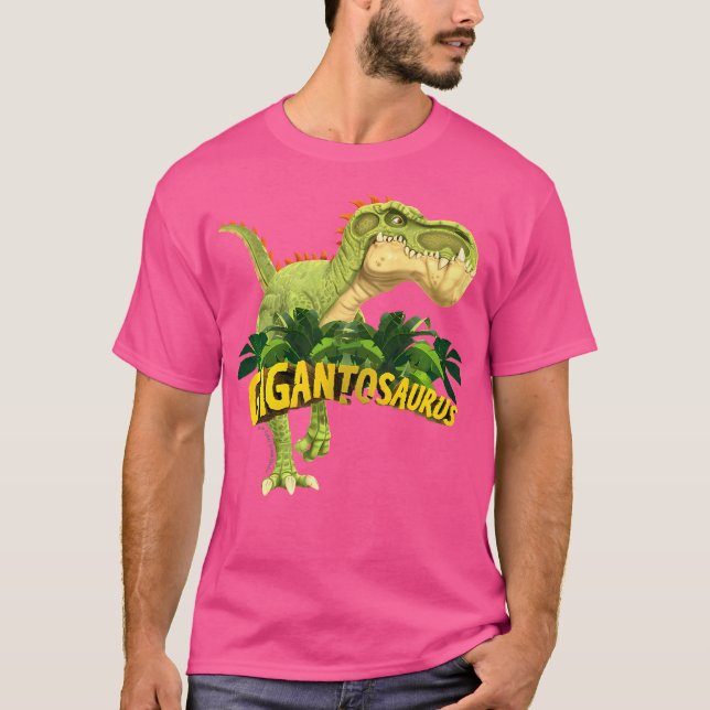 T-shirt Enfants Gigantosaurus Le Plus Grand Dinosaure Colo (Devant)