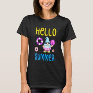 T-shirt Enfants Gnome Bonjour été