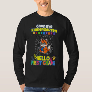 T-shirt Enfants Good Bye Kindergarten Hello First Grade 1s