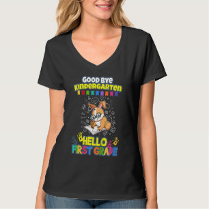 T-shirt Enfants Good Bye Kindergarten Hello First Grade 1s