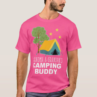 T-shirt Enfants Grand-mère et grand-père Camping Buddy Gra