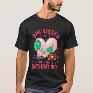 T-shirt Enfants Grande Soeur Du Garçon D'Anniversaire Prom