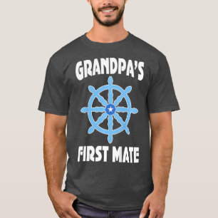 T-shirt Enfants Grandpas Premier Mat Grandson Voile