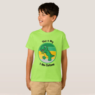 T-shirt Enfants Halloween Dinosaure C'est mon costume T-Re