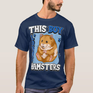 T-shirt Enfants Hammy Ce Garçon Aime Les Hamsters