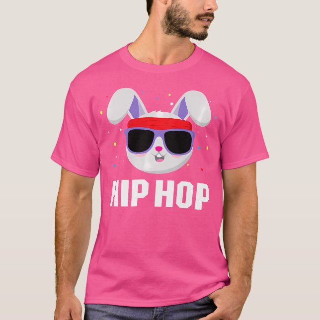 T-shirt Enfants Hip hop Bunny Chemise Enfants Bunny Avec S (Devant)