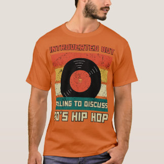 T-shirt Enfants Hip hop des années 90 introvertis mais prê