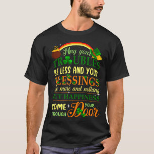 T-shirt Enfants hommes femmes bénédiction irlandaise jour