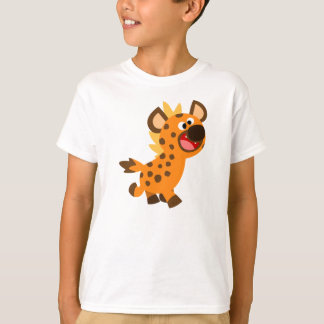 T-shirt Enfants Hyena pour petit dessin mignon