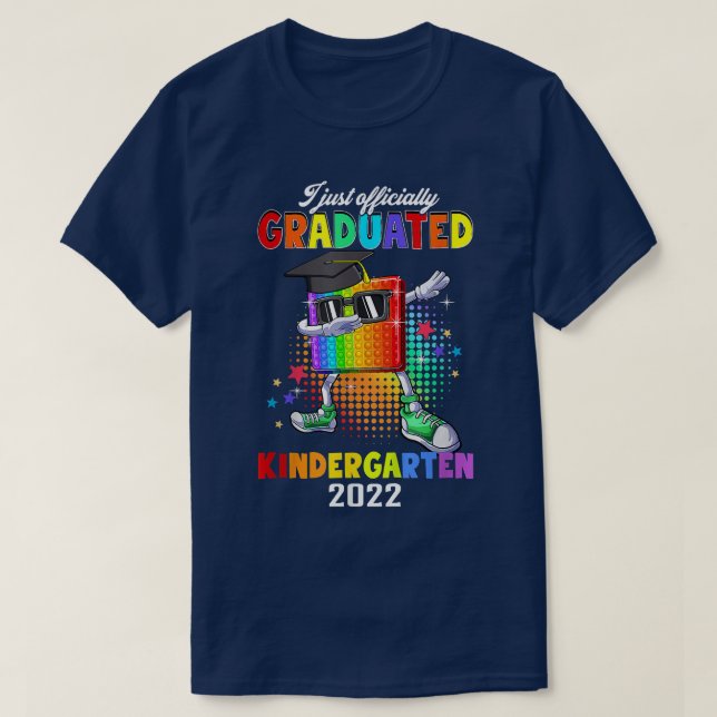 T-shirt Enfants I Officiellement Diplômé de la maternelle (Design devant)