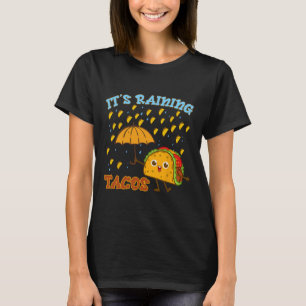 T-shirt Enfants Il Pleut Un Taco-chemise Garçon Mexicain D