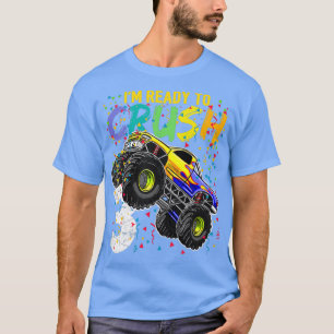 T-shirt Enfants Ix27m Prêt à écraser 3 Camion Monster 3e o