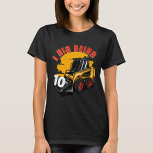 T-shirt Enfants J'ai 10 ferme tracteur 10e anniversaire ga