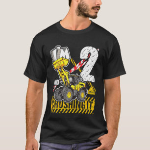 T-shirt Enfants J'ai 2 ans et l'écraser 2e anniversaire Ga