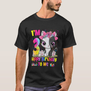 T-shirt Enfants J'ai 3 ans 3e anniversaire Filles Ados Ca