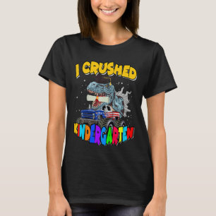 T-shirt Enfants J'ai écrasé jardin d'enfants Dinosaur Rex 