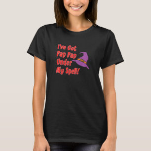 T-shirt Enfants J'ai Pap Pap Pap Under My Spell Grand-fill