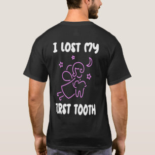 T-shirt Enfants J'ai Perdu Ma Première Dent Fée Dents Enfa