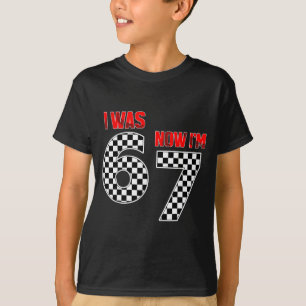 T-shirt Enfants j'avais 6 ans maintenant j'ai 7 ans 7ème a