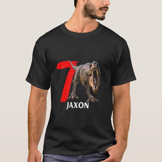 T-shirt Enfants Jaxon Anniversaire (Devant)