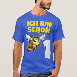 T-shirt Enfants Je suis déjà 1 an Bee honey