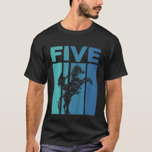 T-shirt Enfants Je suis maintenant 5 ans cinquième anniver