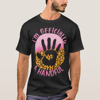 T-shirt Enfants Je suis officiellement une poignée 5ème fê