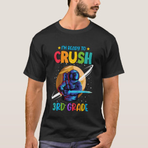 T-shirt Enfants Je suis prêt à écraser 4e année pour les e