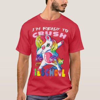 T-shirt Enfants Je suis prêt à écraser Bébé pré-scolaire U