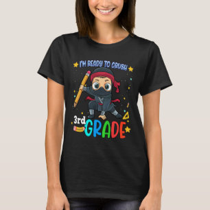 T-shirt Enfants Je suis prêt à écraser la 3e année de reto