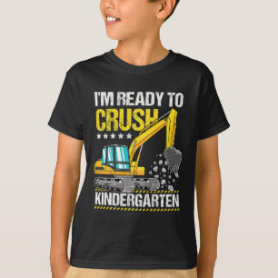 T-shirt Enfants Je suis prêt à écraser la construction de