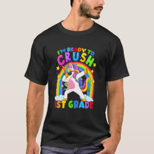 T-shirt Enfants Je suis prêt à écraser la licorne de 1ère 