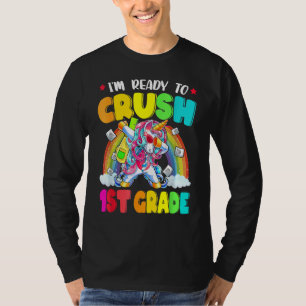 T-shirt Enfants Je suis prêt à écraser la licorne de 1ère 