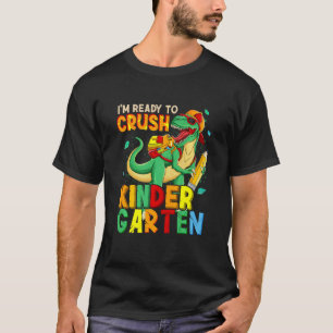 T-shirt Enfants Je suis prêt à écraser la maternelle à l'é