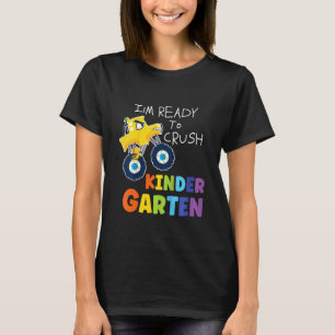 T-shirt Enfants Je suis prêt à écraser la maternelle à Sch