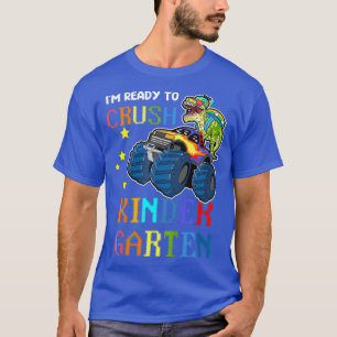 T-shirt Enfants Je suis prêt à écraser la maternelle Monst