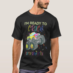 T-shirt Enfants Je suis prêt à écraser la maternelle Monst