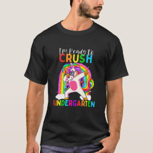 T-shirt Enfants Je suis prêt à écraser la maternelle Unico
