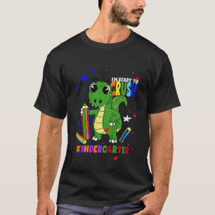 T-shirt Enfants Je suis prêt à écraser le dinosaure de jar