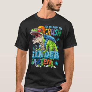 T-shirt Enfants Je suis prêt à écraser le dinosaure de jar