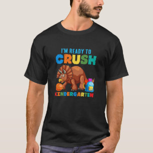T-shirt Enfants Je suis prêt à écraser le dinosaure de jar
