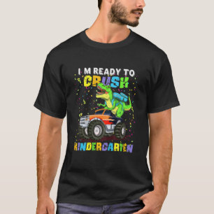 T-shirt Enfants Je suis prêt à écraser le dinosaure de jar