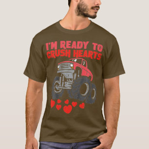 T-shirt Enfants Je Suis Prêt À Écraser Les Coeurs Monster