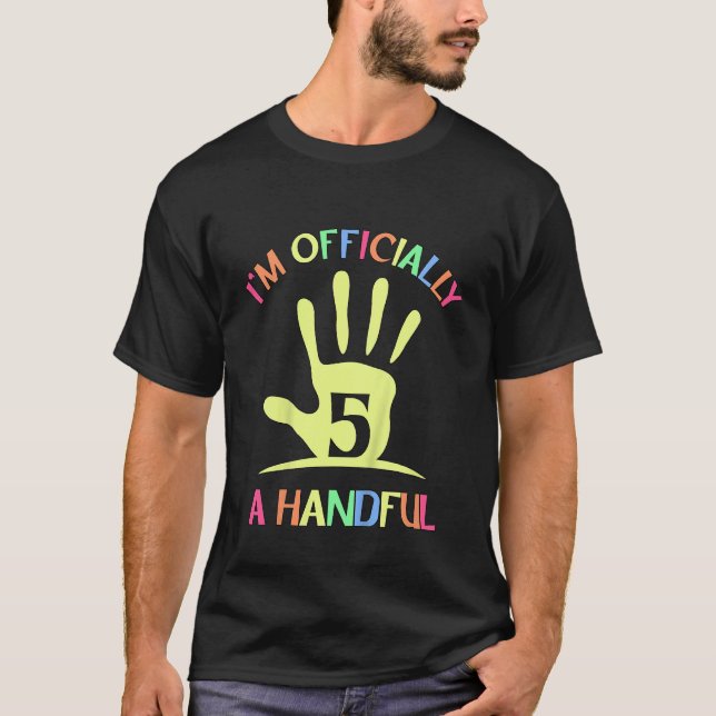 T-shirt Enfants Je suis une poignée (Devant)