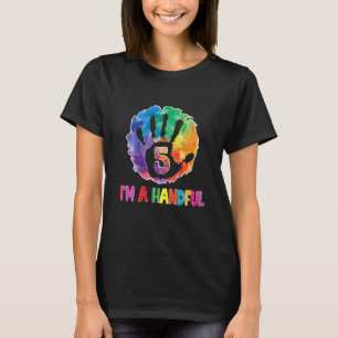 T-shirt Enfants Je suis une poignée 5 ans Anniversaire 5e